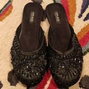 Splash Sequined Slides